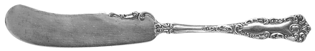 Oxford (Silverplate, 1901) Flat Handle Butter Spreader by International Silver-1