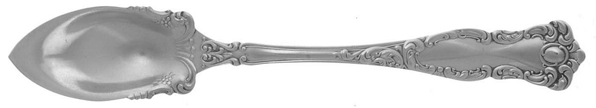 Oxford (Silverplate, 1901) Fruit/Orange Spoon by International Silver-1