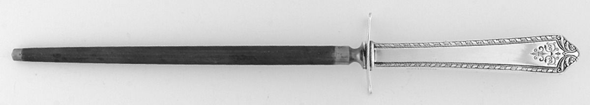 Pageant (Silverplate, 1927) Small Steel Rod Sharpener Knife by International Silver-1