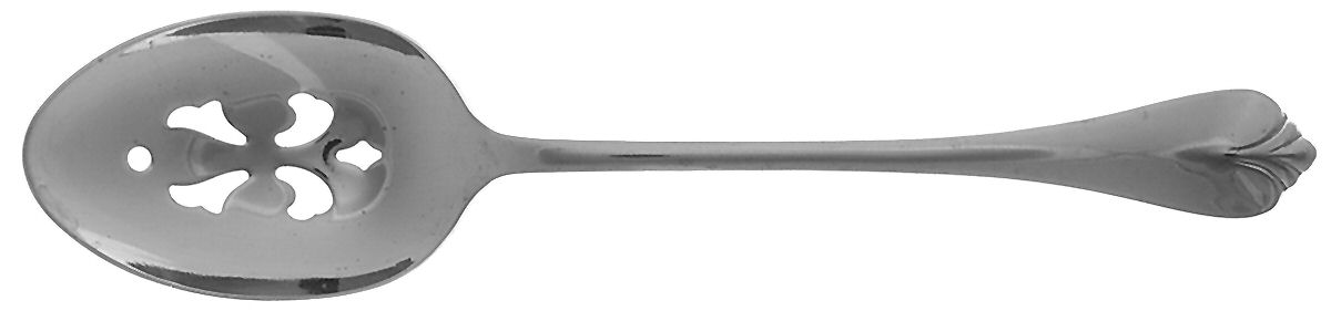 Park Hill (Stainless) Pierced Tablespoon (Serving Spoon) by International Silver-1