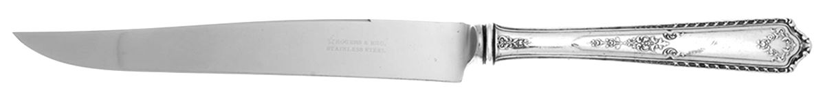 Paisley (Silverplate, 1922) Knife-Carving/Sm-Stn Bld/Steak by International Silver-1