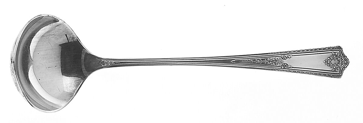 Paisley (Silverplate, 1922) Solid Piece Cream Ladle by International Silver-1