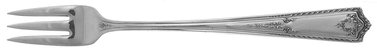 Paisley (Silverplate, 1922) Monogram Cocktail/Seafood Fork by International Silver-1