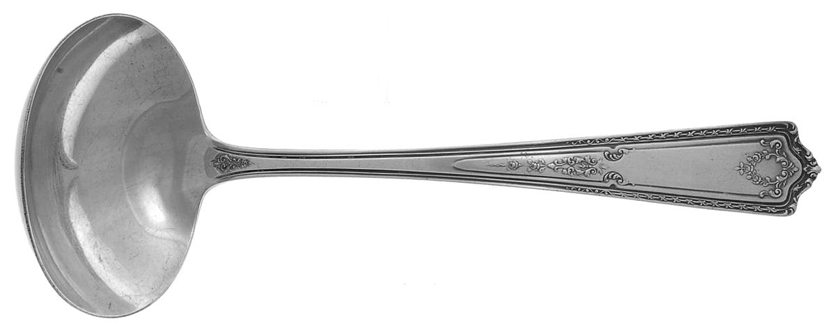 Paisley (Silverplate, 1922) Solid Gravy Ladle by International Silver-1