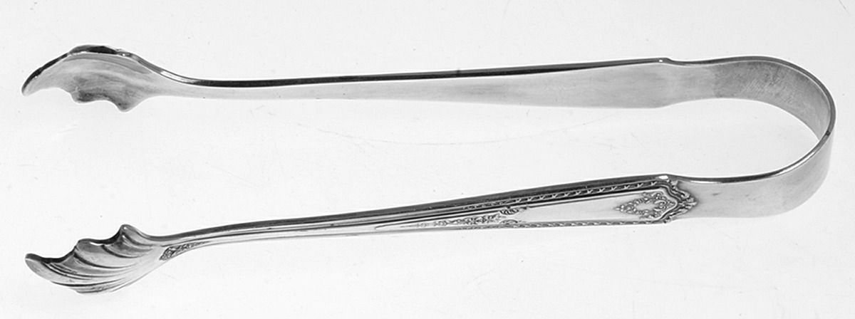 Paisley (Silverplate, 1922) Sugar Tongs by International Silver-1