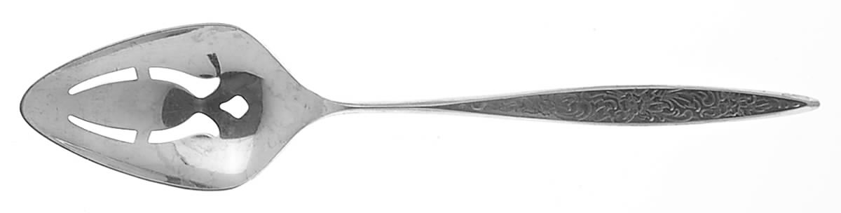 Paisley (Sterling, 1966) Pierced Tablespoon (Serving Spoon) by International Silver-1
