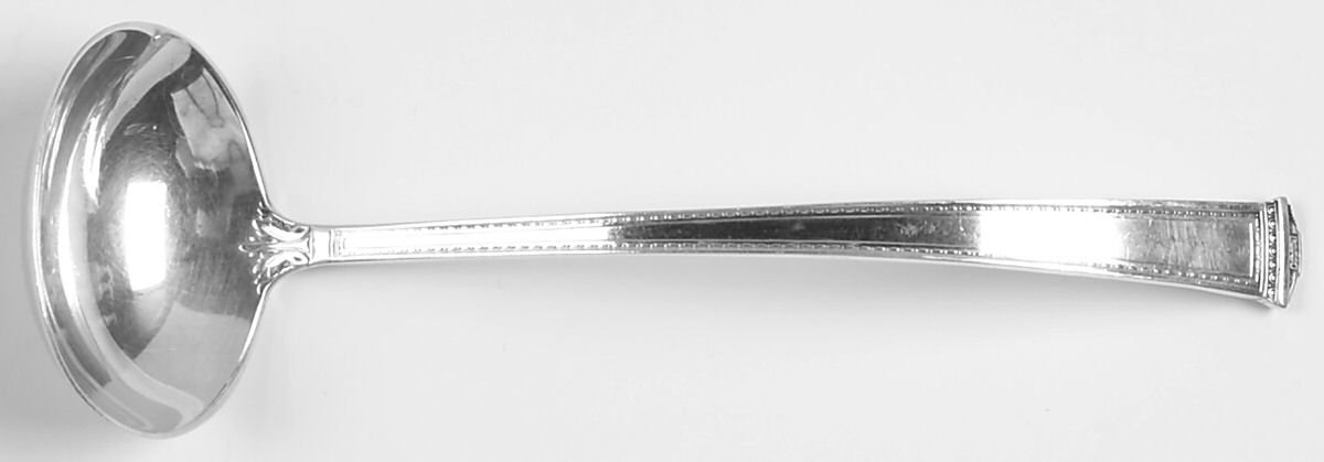 Pantheon (Sterling, 1920, No Monograms) Mayonnaise Ladle by International Silver-1