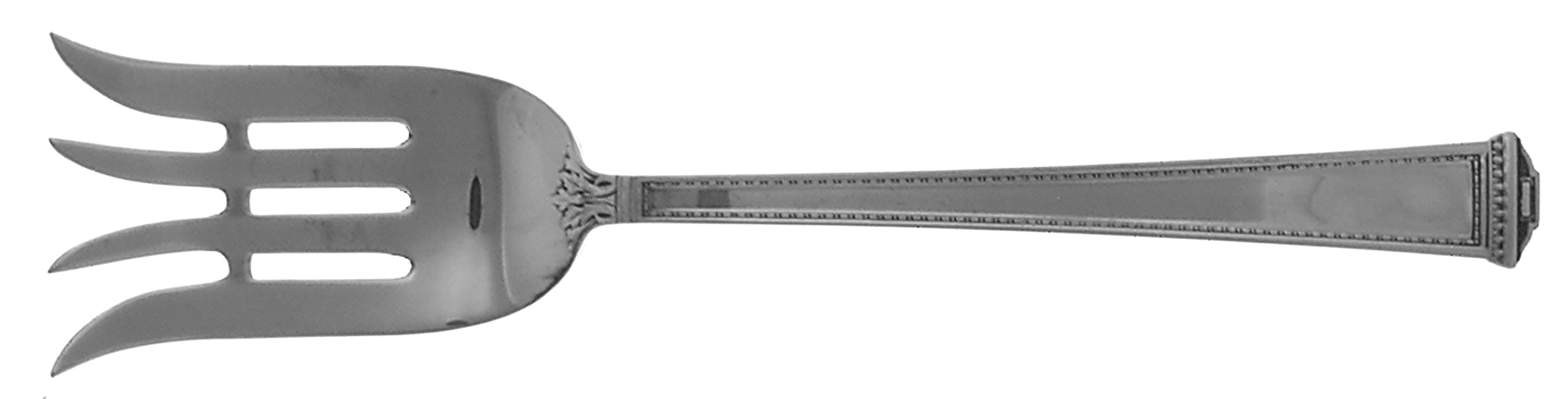 Pantheon (Sterling, 1920, No Monograms) Solid Salad Serving Fork by International Silver-1