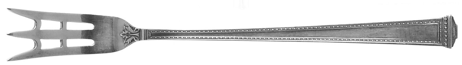 Pantheon (Sterling, 1920, No Monograms) Olive Fork by International Silver-1