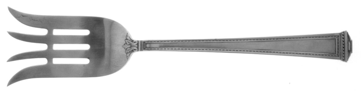 Pantheon (Sterling, 1920, No Monograms) Large Chipped Beef Fork by International Silver-1