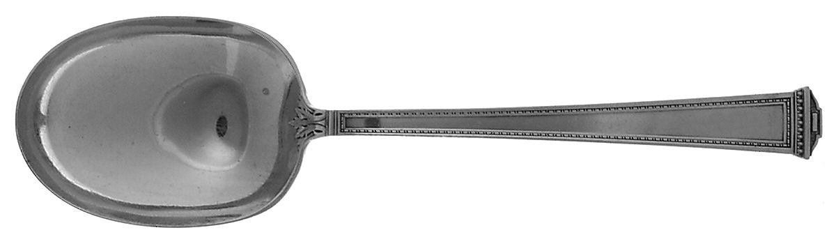 Pantheon (Sterling, 1920, No Monograms) Solid Salad Serving Spoon by International Silver-1