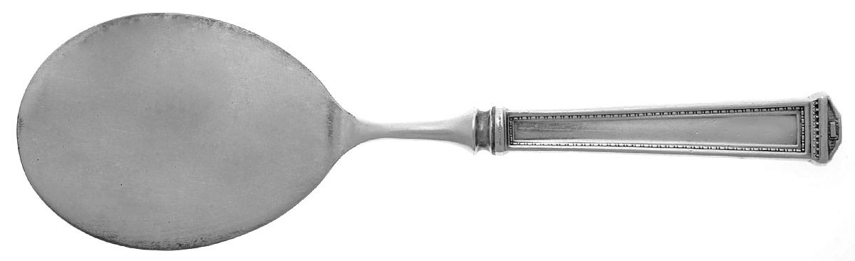 Pantheon (Sterling, 1920, No Monograms) Egg Server with Silverplate Blade by International Silver-1