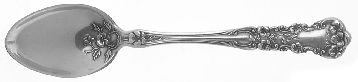 Pansy (Sterling, 1909, No Monograms) Demitasse Spoon by International Silver-1