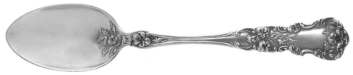 Pansy (Sterling, 1909, No Monograms) Teaspoon by International Silver-1