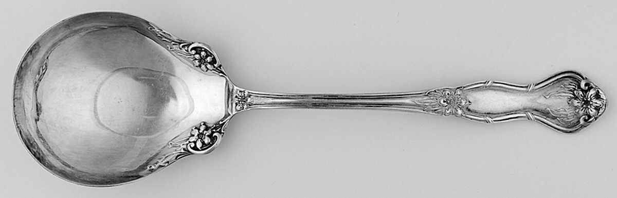 Paragon (Silverplate) Solid Shell Casserole Spoon by International Silver-1