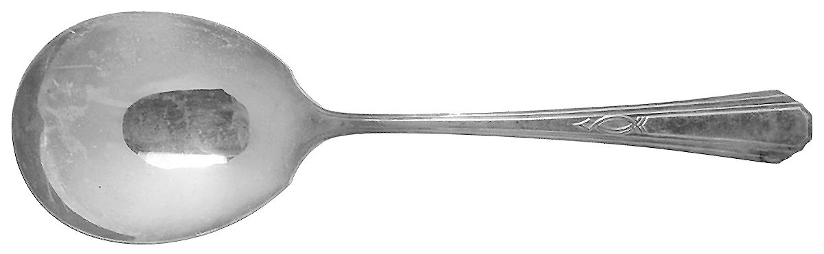 Paris (Silverplate, 1931) Solid Smooth Casserole Spoon by International Silver-1