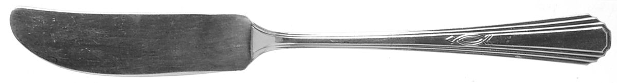 Paris (Silverplate, 1931) Flat Handle Master Butter Knife by International Silver-1
