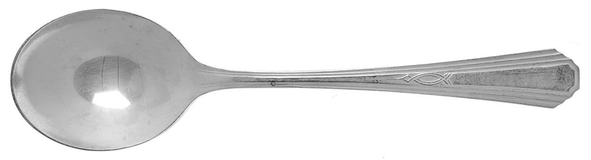 Paris (Silverplate, 1931) Round Bowl Soup Spoon (Gumbo) by International Silver-1