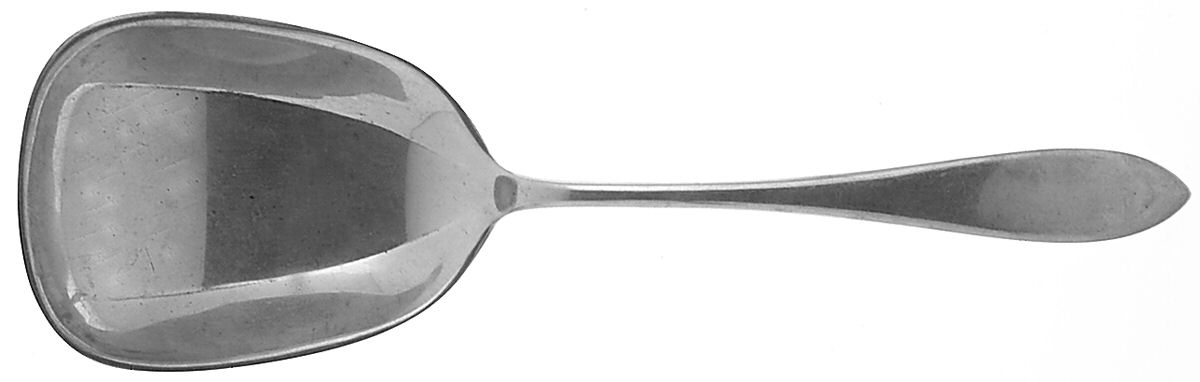 Patria (Sterling, 1918) Large Solid Berry/Casserole Spoon by International Silver-1