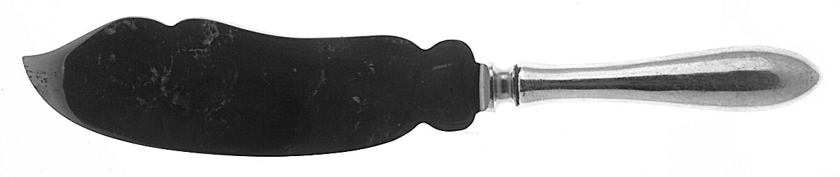 Patria (Sterling, 1918) Large Ice Cream Slicer with Stainless Blade by International Silver-1