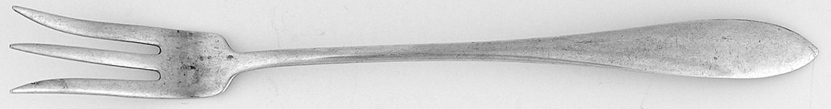 Patria (Sterling, 1918) Short Handle Pickle/Olive Fork by International Silver-1