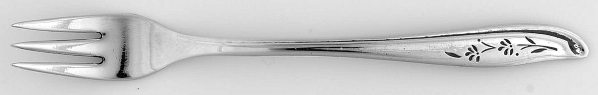 Petal Lane (Silverplate, 1959) Cocktail/Seafood Fork by International Silver-1