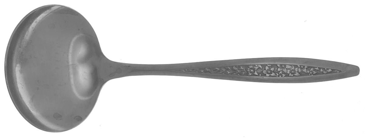 Petal Lane (Stainless) Solid Gravy Ladle by International Silver-1