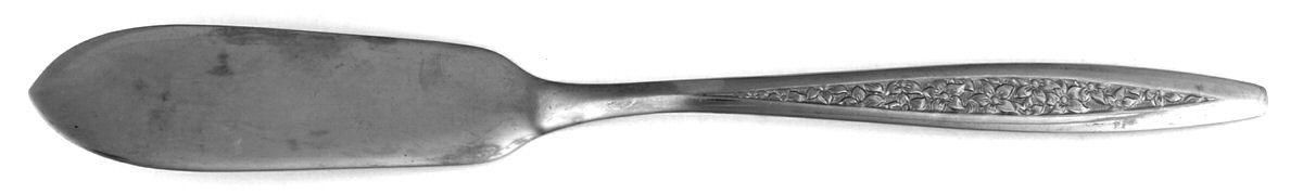 Petal Lane (Stainless) Flat Handle Master Butter Knife by International Silver-1
