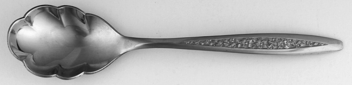 Petal Lane (Stainless) Sugar Shell Spoon by International Silver-1