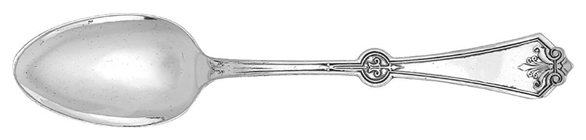 Persian (Silverplate, 1871) Place/Oval Soup Spoon by International Silver-1