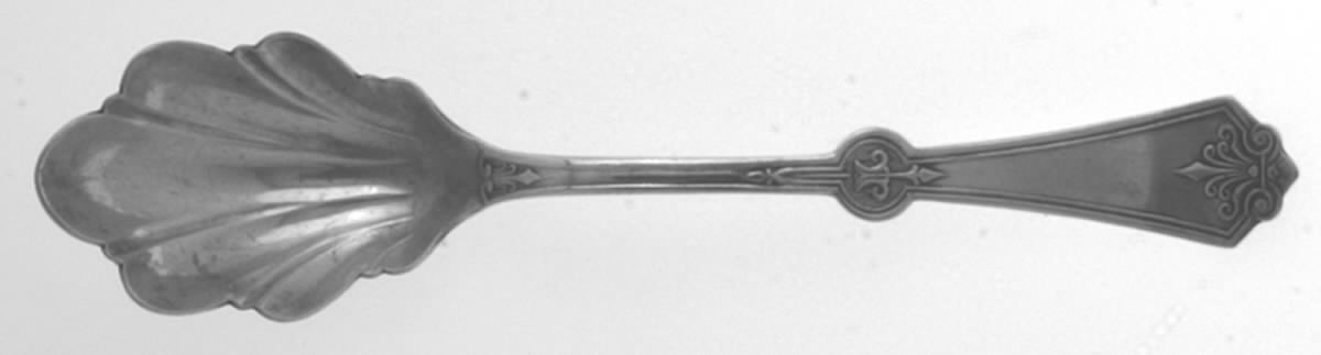 Persian (Silverplate, 1871) Sugar Shell Spoon by International Silver-1