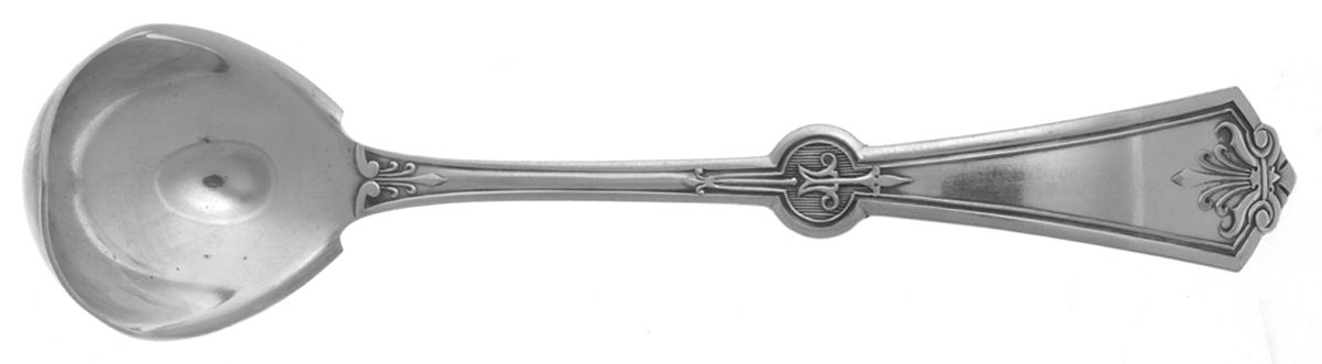 Persian (Silverplate, 1871) Solid Piece Cream Ladle by International Silver-1