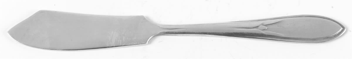 Pickwick (Silverplate, 1938) Flat Handle Butter Spreader by International Silver-1