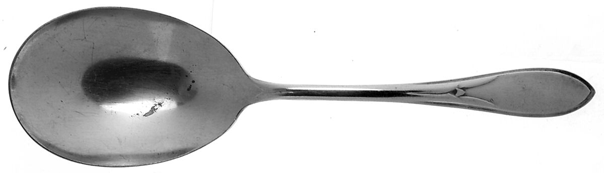 Pickwick (Silverplate, 1938) Solid Smooth Casserole Spoon by International Silver-1