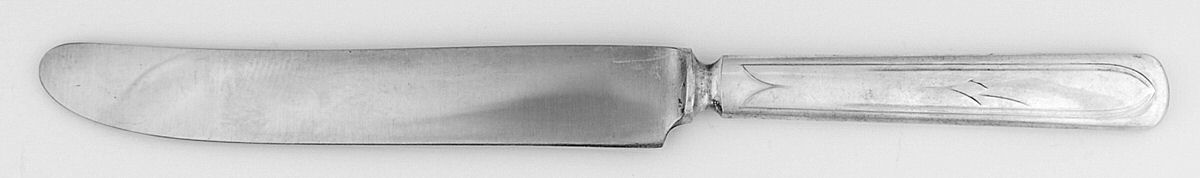 Pickwick (Silverplate, 1938) New French Solid Knife with Bolster by International Silver-1