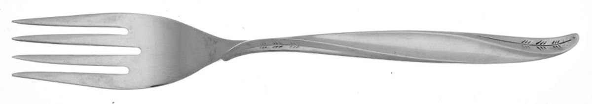 Pine Spray (Sterling, 1957) Individual Salad Fork by International Silver-1