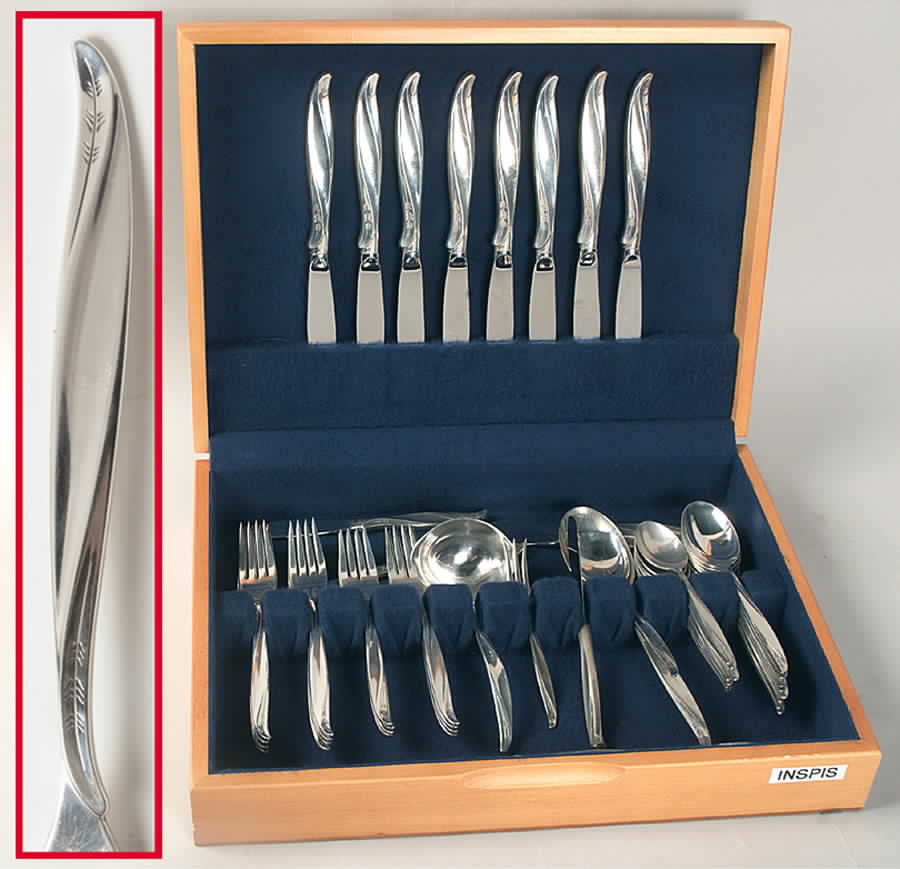 Pine Spray (Sterling, 1957) 53 Piece Set by International Silver-1