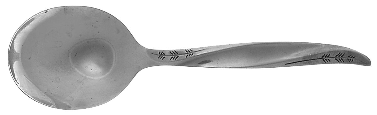 Pine Spray (Sterling, 1957) Straight Handle Baby Spoon by International Silver-1