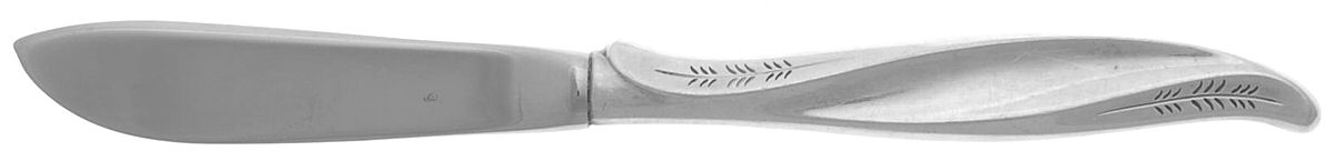 Pine Spray (Sterling, 1957) Hollow Handle Master Butter Knife by International Silver-1