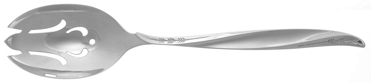 Pine Spray (Sterling, 1957) Pierced Tablespoon (Serving Spoon) by International Silver-1