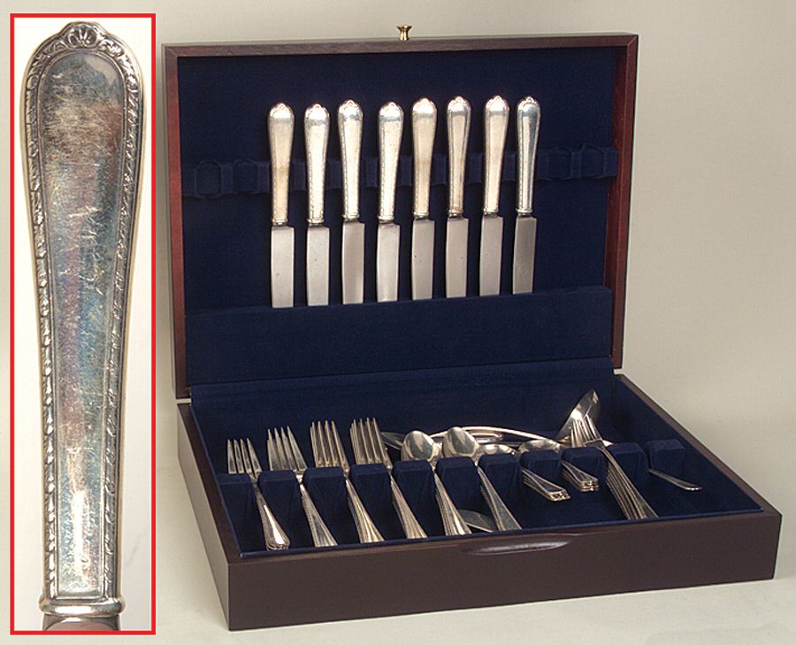 Pine Tree (Sterling, 1927) 55 Piece Set by International Silver-1