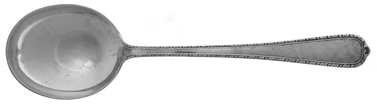 Pine Tree (Sterling, 1927) Round Bowl Soup Spoon (Gumbo) by International Silver-1