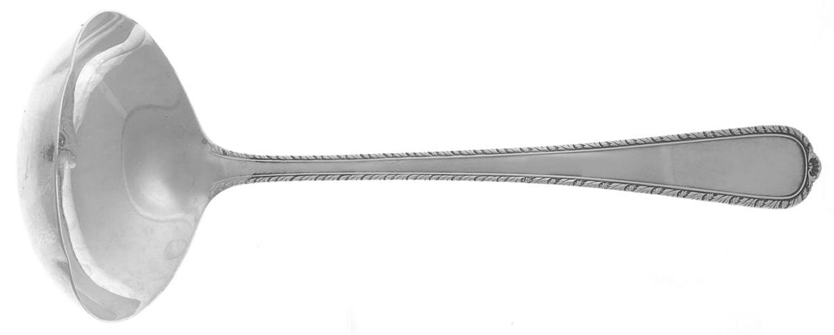 Pine Tree (Sterling, 1927) Solid Gravy Ladle by International Silver-1