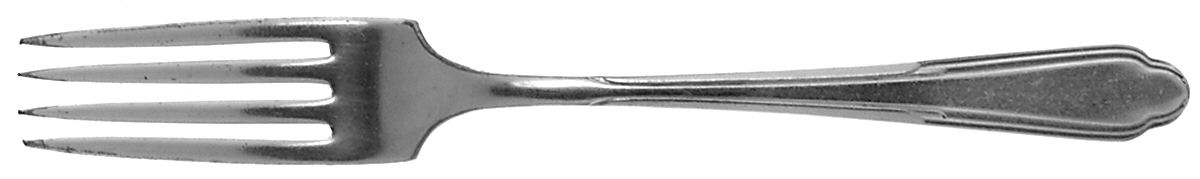 Plaza (Silverplate, 1950) Fork by International Silver-1