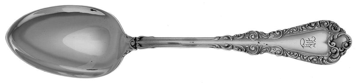 Plymouth (Silverplate, 1897) Monogram Teaspoon by International Silver-1