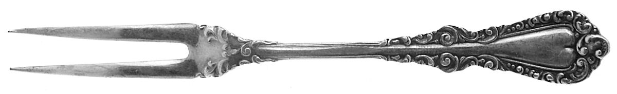 Plymouth (Silverplate, 1897) Individual Berry Fork by International Silver-1