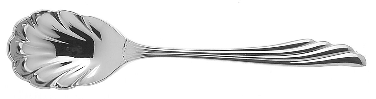 Polara (Stainless) Sugar Shell Spoon by International Silver-1