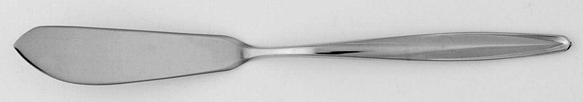 Polara (Stainless, Deluxe) Flat Handle Master Butter Knife by International Silver-1