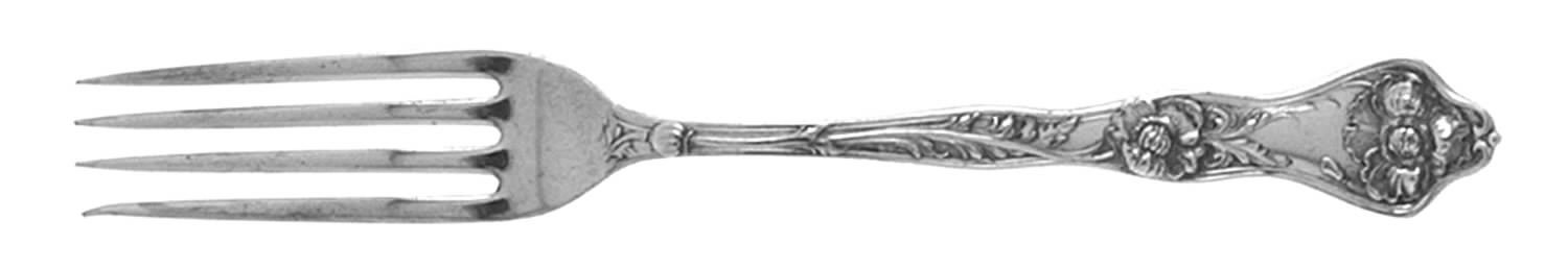 Poppy II (Silverplate, 1914) Fork by International Silver-1