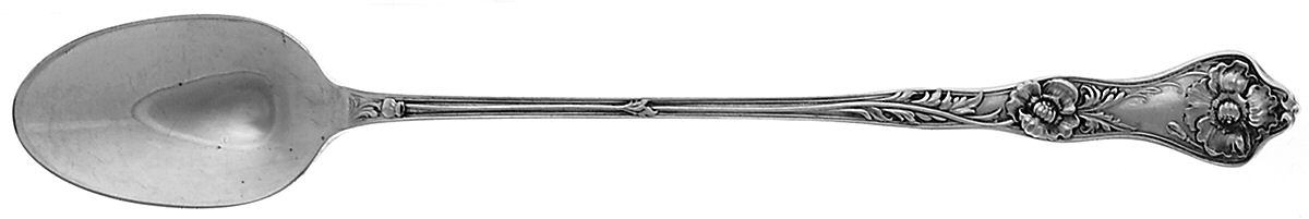 Poppy II (Silverplate, 1914) Iced Tea Spoon by International Silver-1